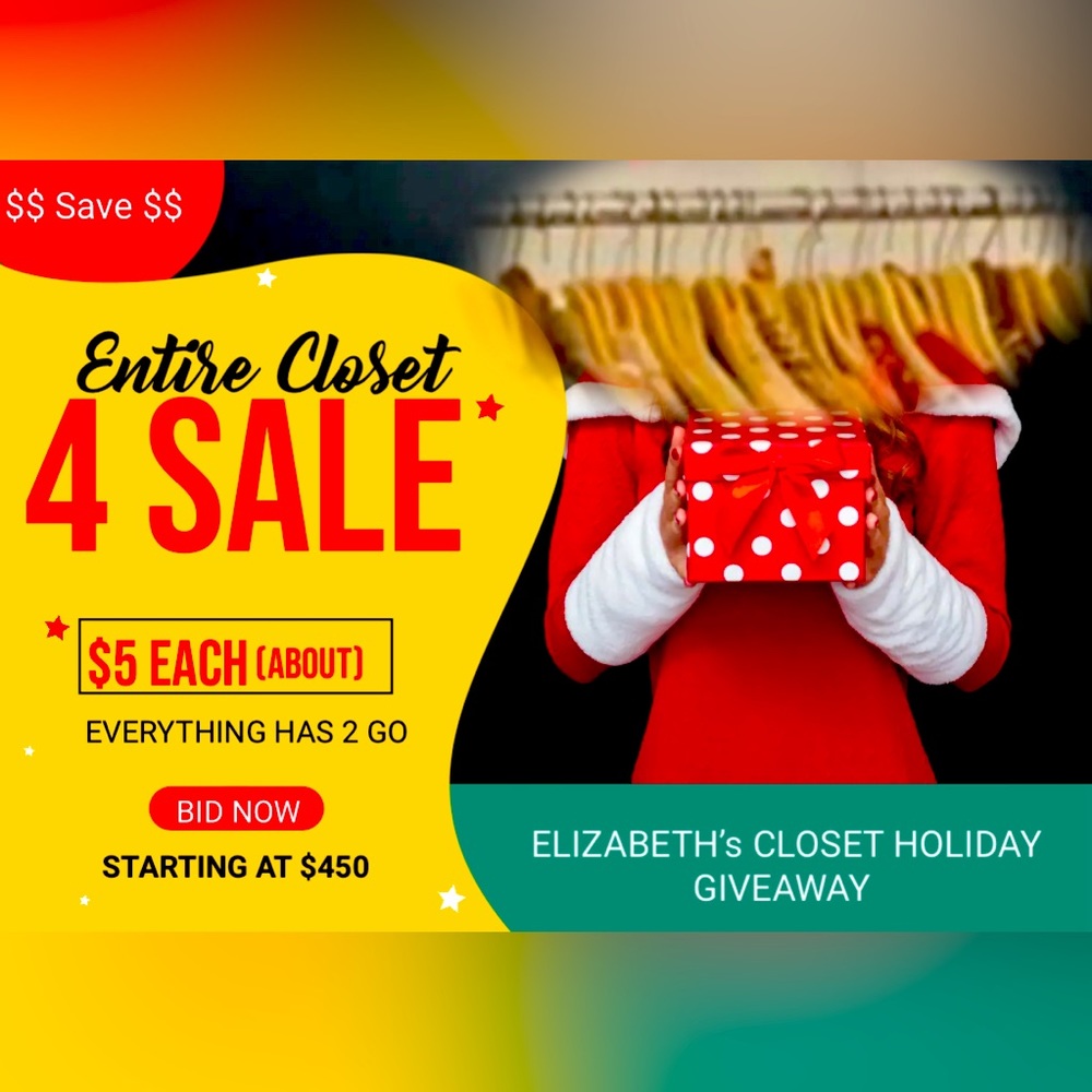 SELLING ENTIRE CLOSET
